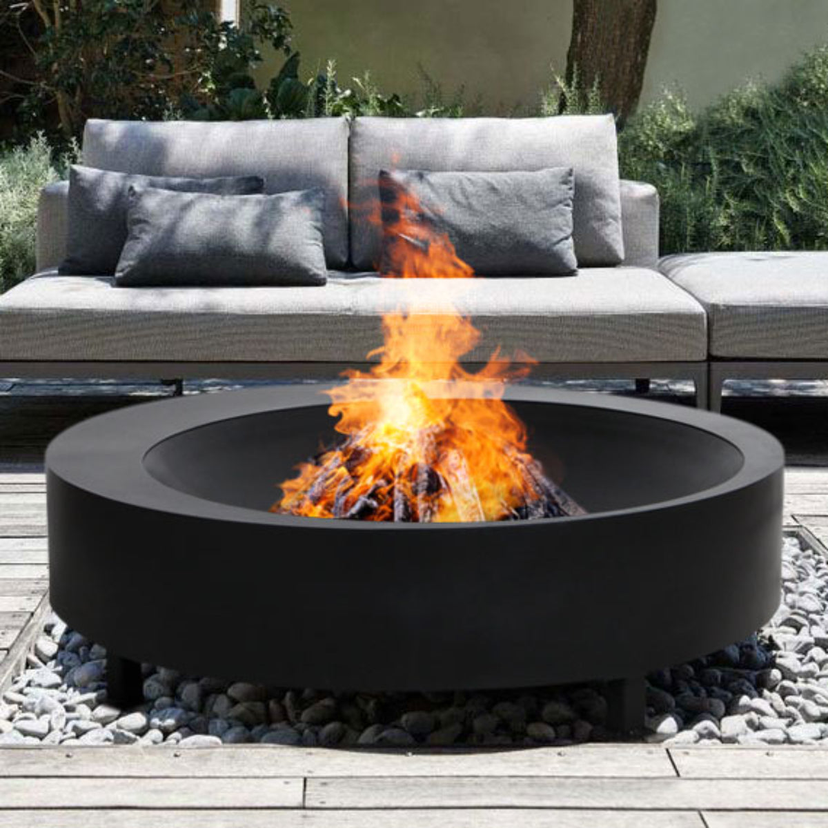 Montana 100 Black Fire Pit