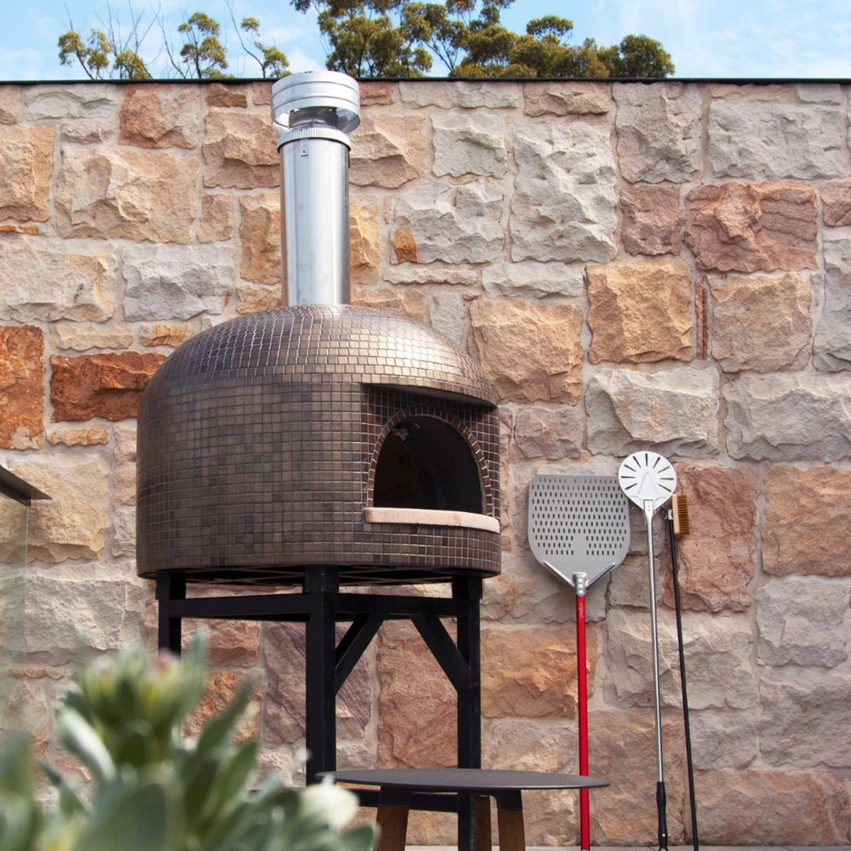 Malt Hybrid Wood &amp; Gas Fired Pizza Oven