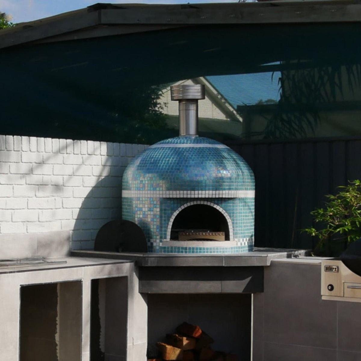 Malt Hybrid Wood &amp; Gas Fired Pizza Oven